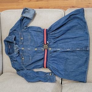 Girl's Polo Ralph Lauren Denim Shirtdress